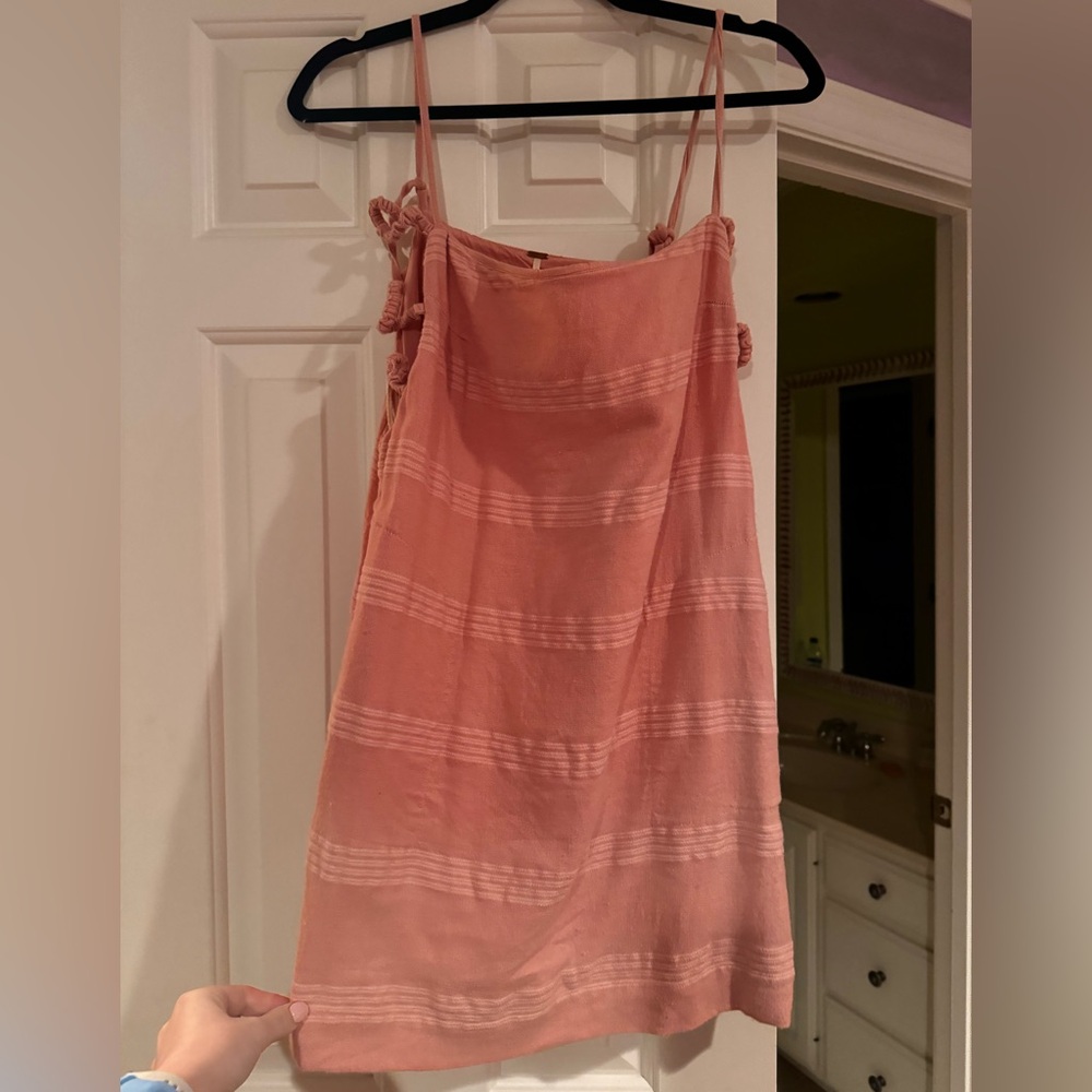 Free people light pink dress